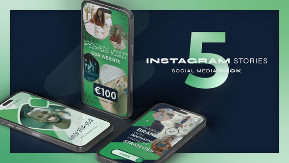 Photo of Vertical Promo Emerald Green – Videohive 60691213