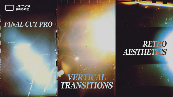 Photo of Vertical Retro Aesthetics Transitions | Final Cut Pro – Videohive 60842002