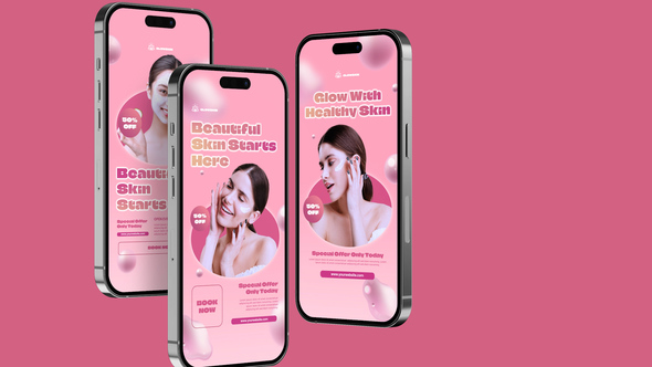 Photo of Vertical Skin Care Promo – Videohive 60588729