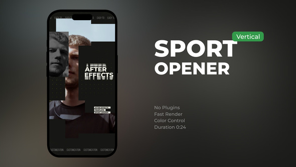 Photo of Vertical Sport Opener – Videohive 60600771