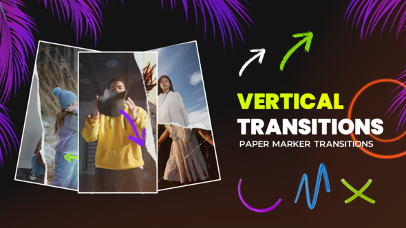 Photo of Vertical Transitions – Videohive 60528120