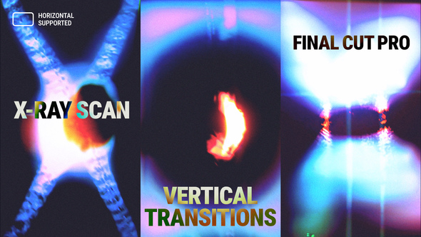 Photo of Vertical X-Ray Scan Film Transitions | Final Cut Pro – Videohive 60766322
