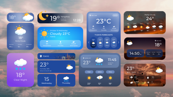 Photo of Weather Forecast Widget – Videohive 60629589