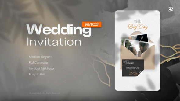 Photo of Wedding Invitation – Videohive 60821293