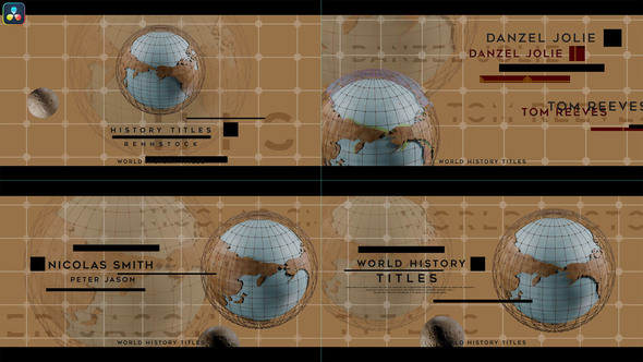 Photo of World History Titles – Videohive 60787374