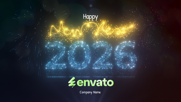 Photo of Happy New Year 2026 – Videohive 55686094