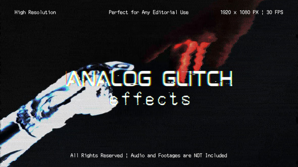 Photo of Analog Glitch Effects for After Effects – Videohive 61075711