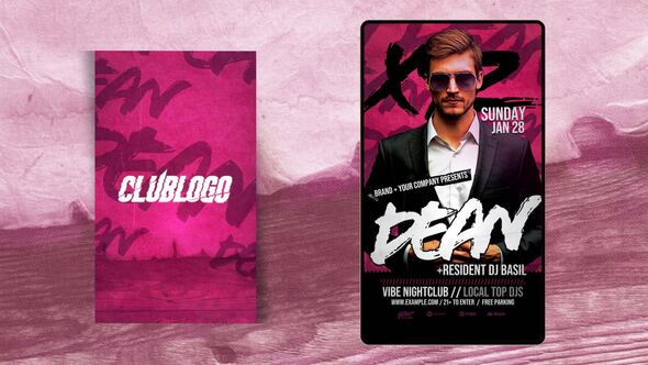 Photo of Animated Nightclub DJ Flyer Template – Videohive 61052276