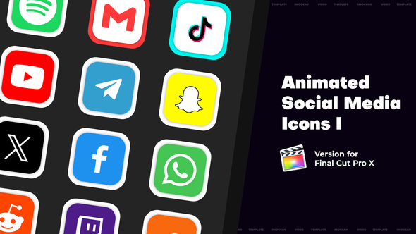 Photo of Animated Social Media Icons I | FCPX – Videohive 61028075