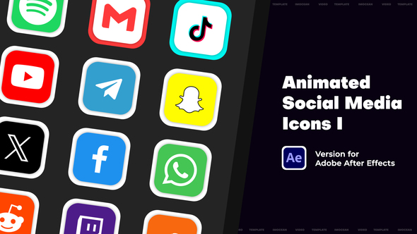 Photo of Animated Social Media Icons I – Videohive 60963120