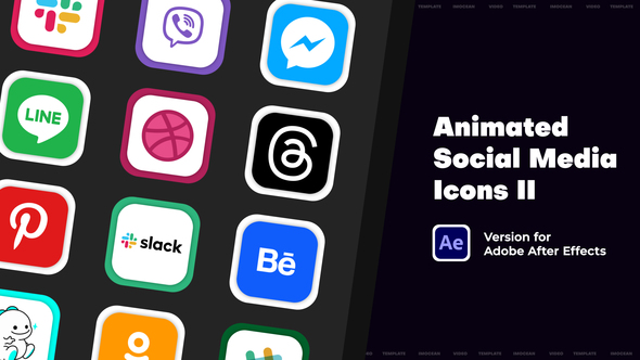 Photo of Animated Social Media Icons II – Videohive 61067892