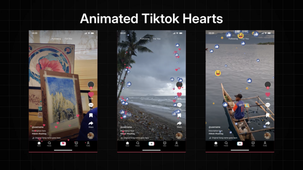 Photo of AnimatedTiktokHearts – Videohive 61092046
