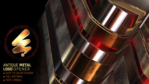 Photo of Antique METAL Logo Opener/Modern Glossy Logo Reveal – Videohive 60823722