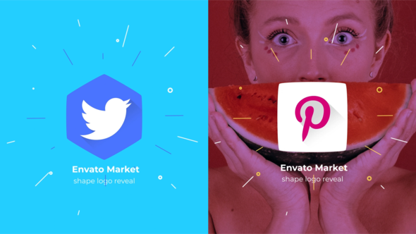 Photo of Soft Splash Logo Reveal – Minimal 2D Intro Animation with Abstract Shape, Social Media Branding – Videohive 22785092