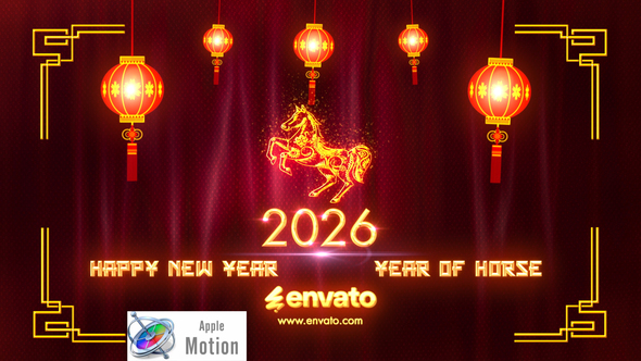 Photo of Chinese New Year 2026 – Apple Motion – Videohive 22637521