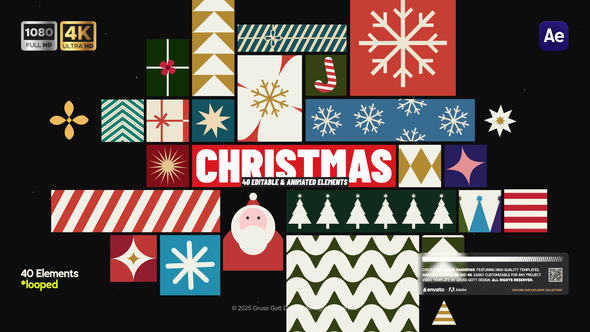 Photo of Christmas Animated Elements – Videohive 60947260