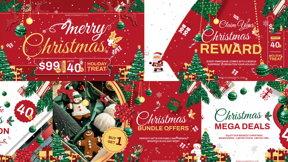 Photo of Christmas Sale Promo After Effect – Videohive 60908659