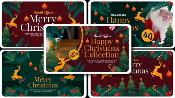Photo of Christmas Sale Promo After Effect – Videohive 60981001