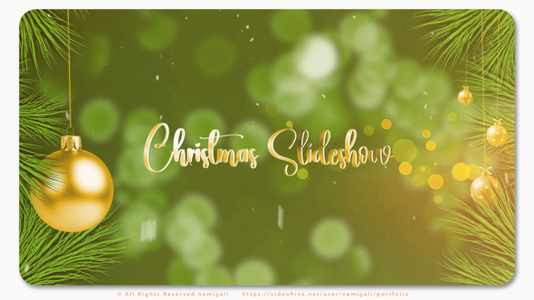 Photo of Christmas Slideshow – Videohive 61100423