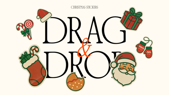 Photo of Christmas Stickers – Videohive 61010598