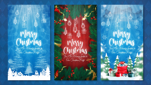 Photo of Christmas Vertical & Christmas Reel – Videohive 60912404