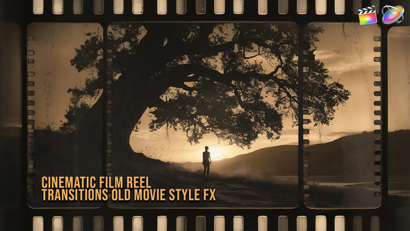Photo of Cinematic Film Reel Transitions – Old Movie Style FX For Apple Motion and Final Cut Pro – Videohive 61028617