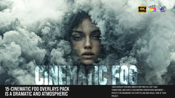 Photo of Cinematic Fog Overlays Pack – Realistic Mist & Atmospheric Film FX For FCPX – Videohive 61001169