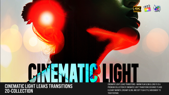 Photo of Cinematic Light Leaks Transitions – Warm Film Glow & Lens FX For FCPX – Videohive 60957875