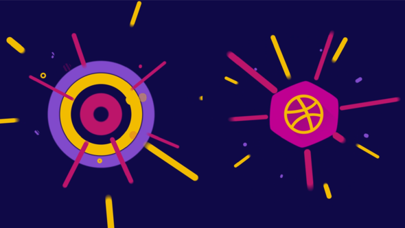 Photo of Color Burst Logo Reveal – Abstract 2D Intro Animation with Explosive Shapes, Social Media Branding – Videohive 22862908