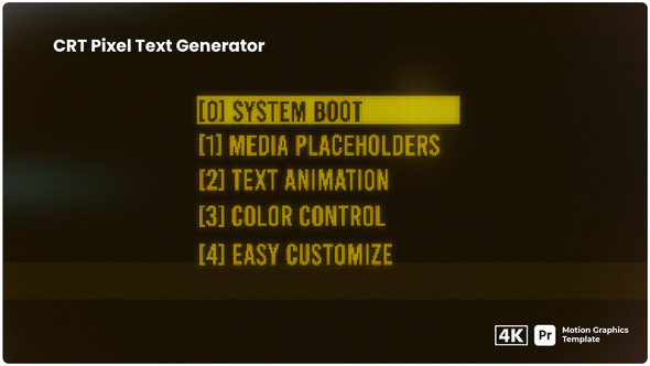 Photo of CRT Pixel Text Generator PP – Videohive 61229473