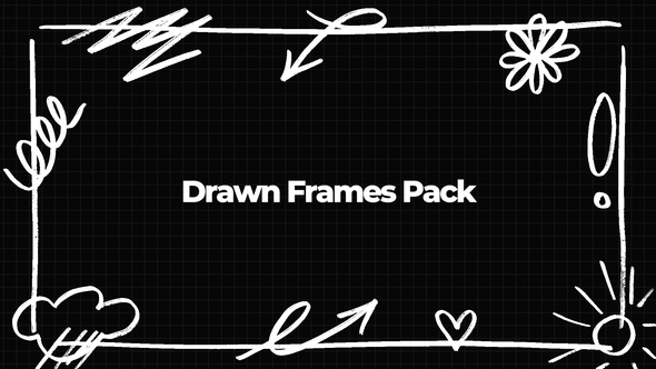 Photo of Drawn Frames Pack – Videohive 61228034