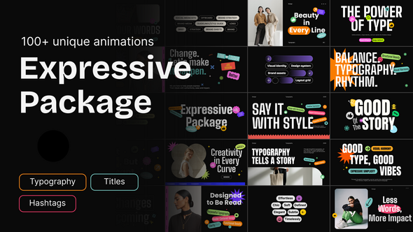 Photo of Expressive Pack – Videohive 61001678