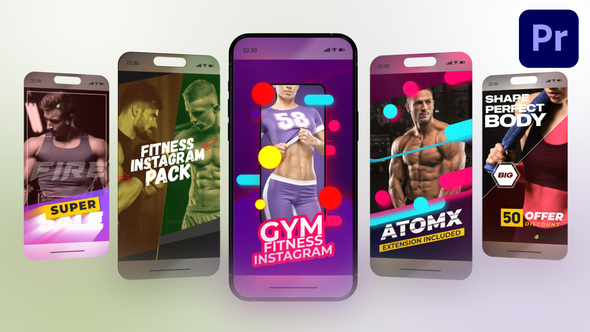 Photo of Fitness Instagram – Videohive 61202054
