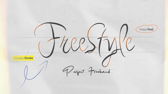 Photo of Freestyle Text Write On Tool | 7 Custom Shape Fonts with Perfect Freehand Scribble Animation – Videohive 60940189