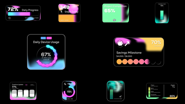 Photo of Glass Progress Bar – Videohive 60923430