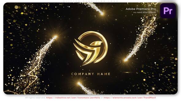 Photo of Glitter Particles Adobe Premiere Logo – Videohive 61226215