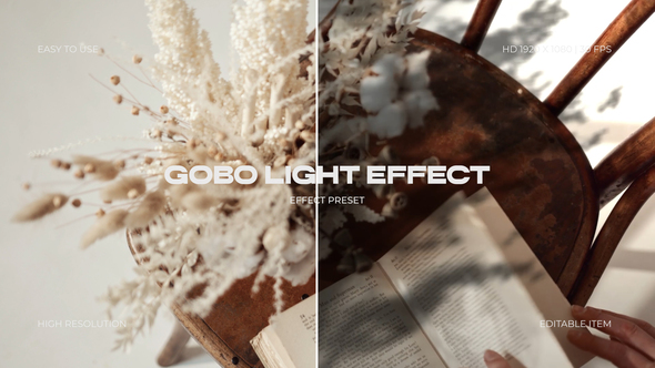 Photo of Gobo Light Effect – Videohive 61101482