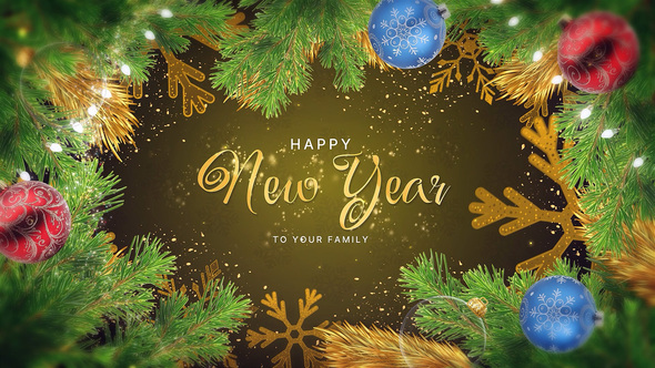Photo of Golden New Year Wishes – Videohive 60909431