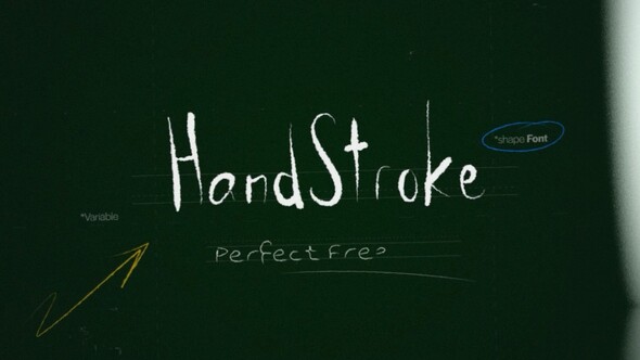 Photo of HandStroke Text Write On Tool | 7 Custom Shape Fonts with Perfect Freehand Scribble Animation – Videohive 60940218