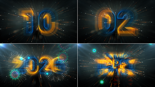 Photo of Happy New Year 2026 Countdown – Videohive 35021214