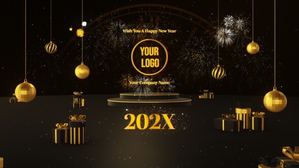 Photo of Happy New Year Logo FCP – Videohive 61108585