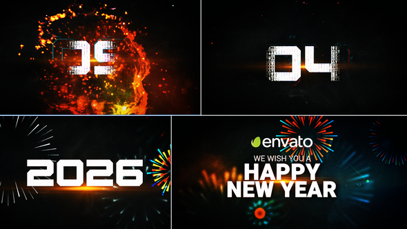 Photo of Happy New Year // New Year Wishes // Countdown 2026 – Videohive 42447032