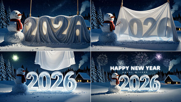 Photo of Happy New Year – Videohive 61011236