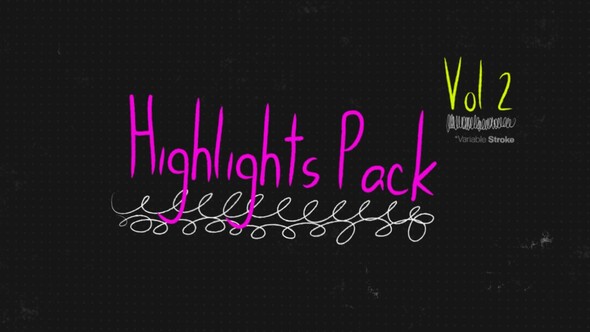 Photo of Highlights Pack Vol 02 Scribble Elements | 46 Doodle Animations – Videohive 60940910