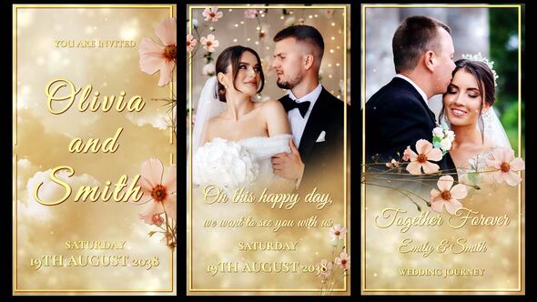 Photo of Watercolor Wedding Invitation – Videohive 56298218