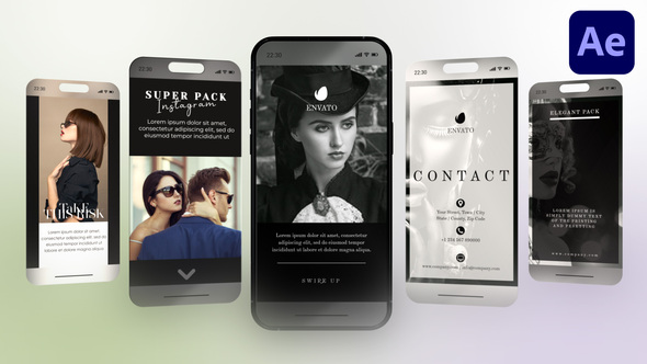 Photo of Instagram – Black & White 03 – Videohive 61051075