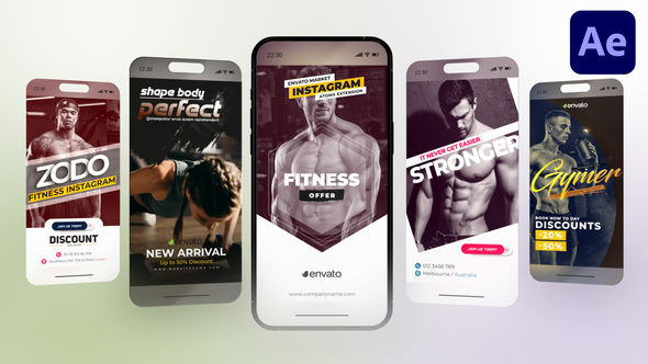 Photo of Instagram – Fitness 05 – Videohive 61111709