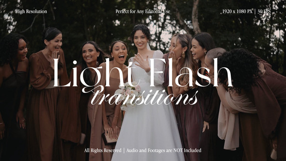 Photo of Light Flash Transitions Pack for After Effects – Videohive 61076511