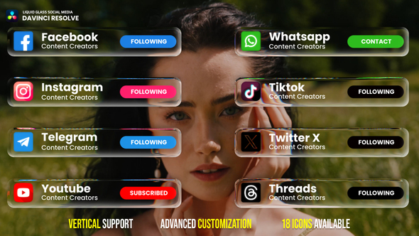 Photo of Liquid Glass Social Media – Videohive 60984400