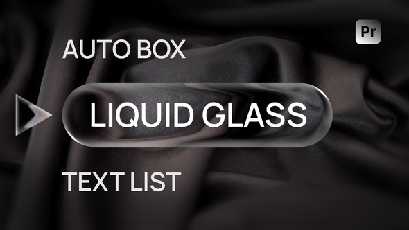 Photo of Liquid Glass Text List | MOGRT – Videohive 61221821